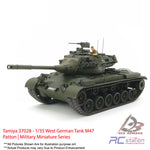 Tamiya #37028 - 1/35 West German Tank M47 Patton | Military Miniature Series