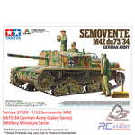 Tamiya #37029 - 1/35 Semovente M42 DA75/34 German Army (Italeri Series) | Military Miniature Series