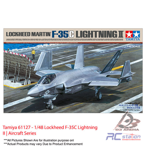 Tamiya #61127 - 1/48 Lockheed F-35C Lightning II | Aircraft Series