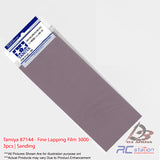 Tamiya #87144 - Fine Lapping Film 3000 - 3pcs | Sanding