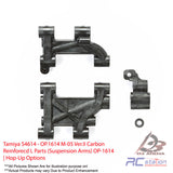 Tamiya #54614 - OP.1614 M-05 Ver.II Carbon Reinforecd L Parts (Suspension Arms) OP-1614 | Hop-Up Options