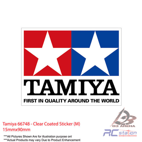 Tamiya #66748 - Clear Coated Sticker (M) 15mmx90mm