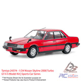 Tamiya #24374 - 1/24 Nissan Skyline 2000 Turbo GT-E.S Model Kit | Sports Car Series