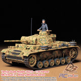 Tamiya Scale Models #35215 - 1/35 Panzer Mk.III Ausf.L |  Military Miniature Series