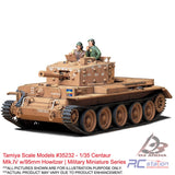 Tamiya Scale Models #35232 - 1/35 Centaur Mlk.IV w/95mm Howitzer | Military Miniature Series
