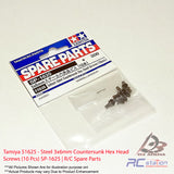 Tamiya #51625 - Steel 3x6mm Countersunk Hex Head Screws (10 Pcs) SP-1625 | R/C Spare Parts