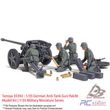 Tamiya #35392 - 1/35 German Anti-Tank Gun Pak38 Model Kit | 1/35 Military Miniature Series