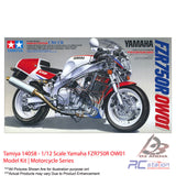 Tamiya #14058 - 1/12 Scale Yamaha FZR750R OW01 Model Kit | Motorcycle Series