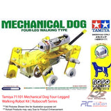 Tamiya #71101 Mechanical Dog Four-Legged Walking Robot Kit | Robocraft Series