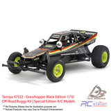 Tamiya #47522 - Grasshopper Black Edition 1/10 Off-Road Buggy Kit | Special Edition R/C Models