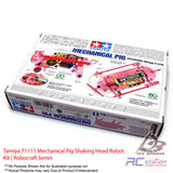 Tamiya #71111 Mechanical Pig Shaking Head Robot Kit | Robocraft Series