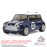 Tamiya #58747 - 1/10 Mini Cooper Racing MB-01 Chassis RC Car Kit | Electric R/C Car Series