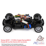 Tamiya #58747 - 1/10 Mini Cooper Racing MB-01 Chassis RC Car Kit | Electric R/C Car Series