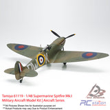 Tamiya #61119 - 1/48 Supermarine Spitfire Mk.I Military Aircraft Model Kit | Aircraft Series
