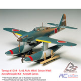 Tamiya #61054 - 1/48 Aichi M6A1 Seiran WWII Aircraft Model Kit | Aircraft Series