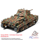 Tamiya #89792 - 1/35 Italian Heavy Tank P40 Model Kit