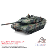 Tamiya #32607 - 1/48 Leopard 2 A7V | Military Miniature Series