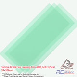 Tamiya #87185 Fine Lapping Film 4000 Grit (3-Pack) 93x328mm