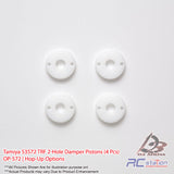 Tamiya #53572 TRF 2-Hole Damper Pistons (4 Pcs) OP-572 | Hop-Up Options