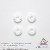 Tamiya #53573 TRF 3-Hole Damper Piston Set (4 pcs) OP-573 | Hop-Up Options