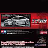 Tamiya TT02 #58722 1/10 2002 Mercedes-Benz CLK AMG (TT02) | TT-02 CHASSIS