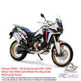 Tamiya #16042 - 1/6 Scale Honda CRF 1000L Africa Twin Motorcycle Model Kit | Big Scale Motorcycle Series