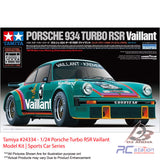 Tamiya #24334 - 1/24 Porsche Turbo RSR Vaillant Model Kit | Sports Car Series