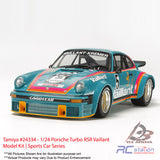Tamiya #24334 - 1/24 Porsche Turbo RSR Vaillant Model Kit | Sports Car Series