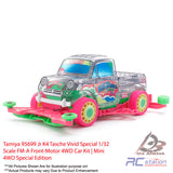 Tamiya #95699 Jr K4 Tasche Vivid Special 1/32 Scale FM-A Front-Motor 4WD Car Kit | Mini 4WD Special Edition