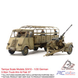 Tamiya Scale Models #32410 - 1/35 German 3.5ton Truck Ahn & Flak 37