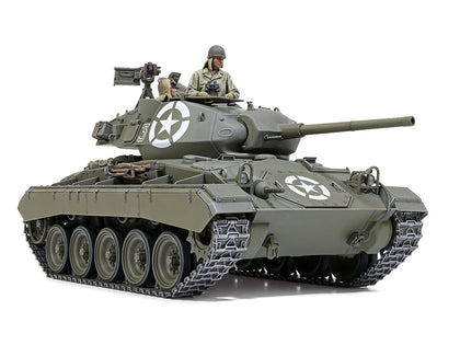 Tamiya #35391 - 1/35 U.S. Light Tank M24 Chaffee European Theater | 1/35 Military Miniature Series