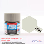 Tamiya Lacquer Paint LP-63 Titanium Silver [82163]