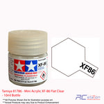 Tamiya Acrylic Mini XF-86 Flat clear - 10ml Bottle #81786