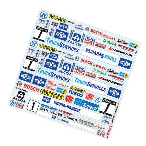 Team C Sticker TC906 1/8 Truck Sticker