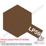 Tamiya Lacquer Paint LP-59 Nato brown [82159]