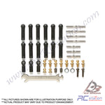 Tamiya TT02 #54539 - RC TT02B Full Turnbuckle Set [54539]