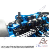 Yeah Racing Aluminum Adjustable Front Upper Arm Set For Tamiya TT02 [TT02-003BU]