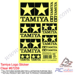 Tamiya Sticker #67258 67259 67260 67261 - Tamiya Logo Stickers Monochrome, Clear, Gold, Silver [67258 67259 67260 67261]