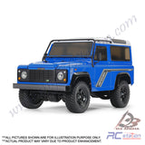 Tamiya CC02 #47478 - 1/10 R/C 1990 Land Rover Defender 90 (Light Blue Painted Body) (CC-02) [47478]