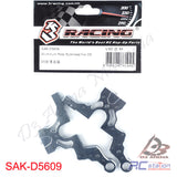 3RACING SAK-D5609 ALUMINUM REAR BULKHEAD FOR D5