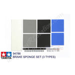 Tamiya #94786 - Brake Sponge Set (3 Types) [94786]