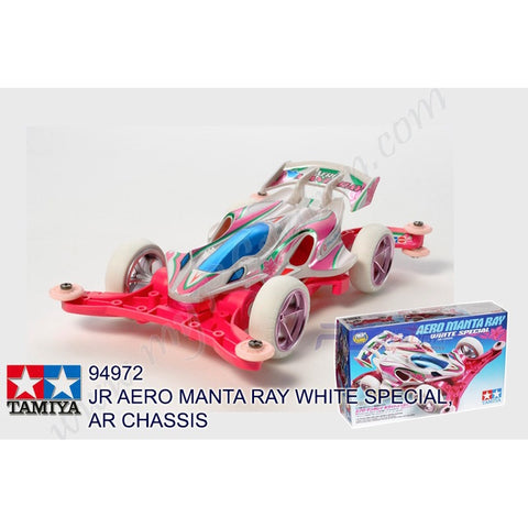 Tamiya #94972 - JR Aero Manta Ray White Special (AR Chassis) [94972]