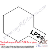 Tamiya Lacquer Paint LP-24 Semi gloss clear [82124]