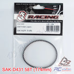 3RACING SAK-D431 S3M174 BELT (JAPAN)