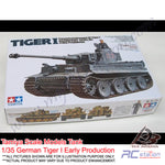 Tamiya Scale Models Tank #35216 - 1/35 German Tiger I Early Production [35216]