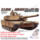 Tamiya Scale Models Tank #35156 - 1/35 U.S. M1A1 Abrams 120mm Gun Main Battle Tank [35156]