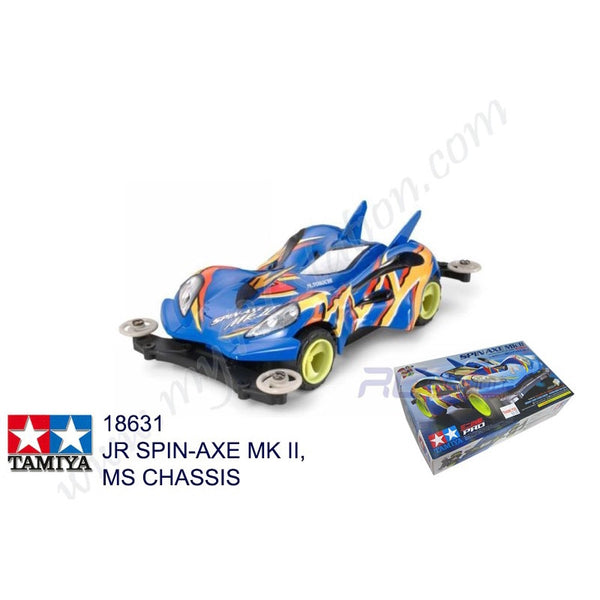 Tamiya #18631 - JR SPIN-AXE MK II, MS CHASSIS [18631] – RC