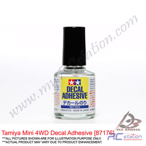 Tamiya Adhesive #87176 - Tamiya Mini 4WD Decal Adhesive [87176]