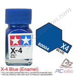 Tamiya Enamel X-4 Blue Paint (Gloss)