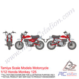 Tamiya Scale Models Motorcycle #14134 - 1/12 Honda Monkey 125 [14134]